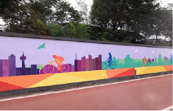 宜川墙体彩绘-围墙