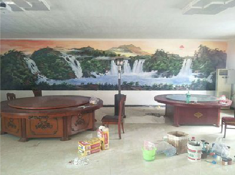 宜川墙绘-写实风景