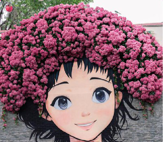 宜川墙体彩绘-网红墙打卡