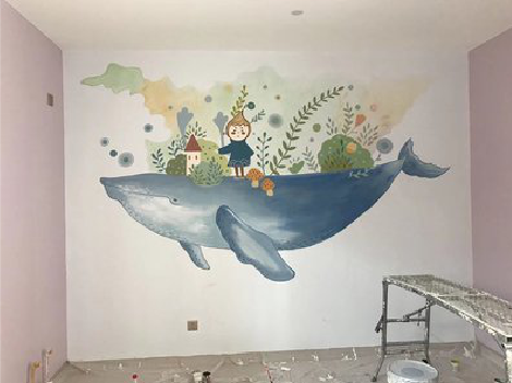 宜川手绘墙的特点及优势。